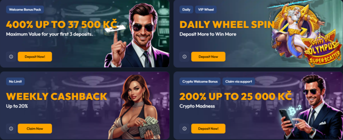 Spinhub bonusy